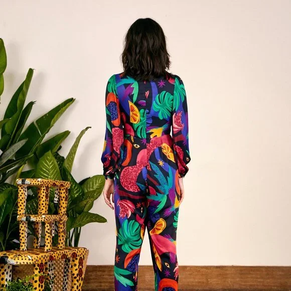 COPY - Mystic Jungle Wrap Jumpsuit by Farm Rio
